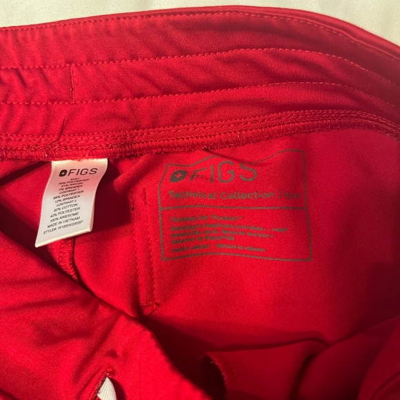 Red Scrub Set - Picture 3 of 5